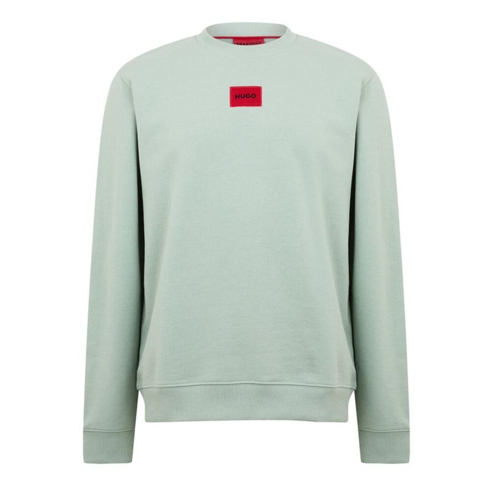 Hugo Mens Diragol Crew Neck Sweatshirt / Pastel Green